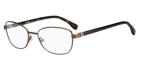 fendi 0012|Fendi FF 0012 THE FENDISTA 7SR Eyeglasses in Gold Havana .